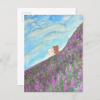 Carte Postale "Lavender Memory" Postcard & Envelope Set