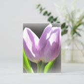Carte postale Lavender Tulips (Debout devant)