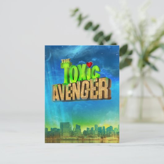 Carte Postale L'Avenger toxique (Debout devant)