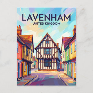 Carte Postale Lavenham Royaume-Uni