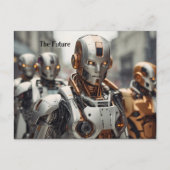 Carte Postale L'Avenir, Les Robots En Roaming, (Devant)
