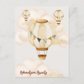 Carte Postale L'aventure attend une affiche neutre (Devant)