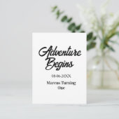 Carte Postale L'aventure commence date de naissance simple min (Debout devant)