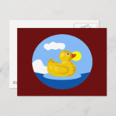 Carte Postale L'aventure de Rubber Ducky (Devant / Derrière)