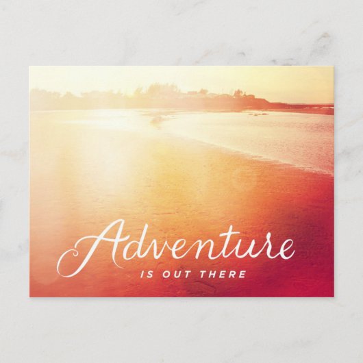 Carte Postale L'aventure est là (Devant)