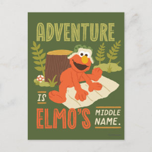 Carte Postale L'aventure est le moyen-nom d'Elmo
