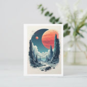 Carte Postale L'aventure universelle : L'Art spatial captivant p (Debout devant)