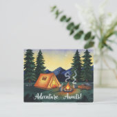 Carte Postale l'aventure vous attend (Debout devant)