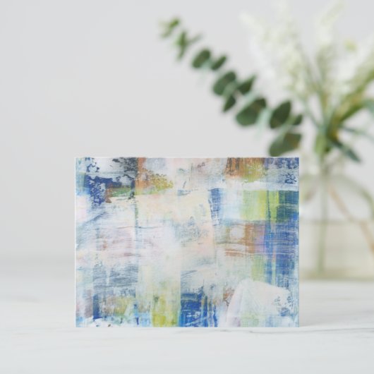 Carte Postale Laver blanc III (Debout devant)