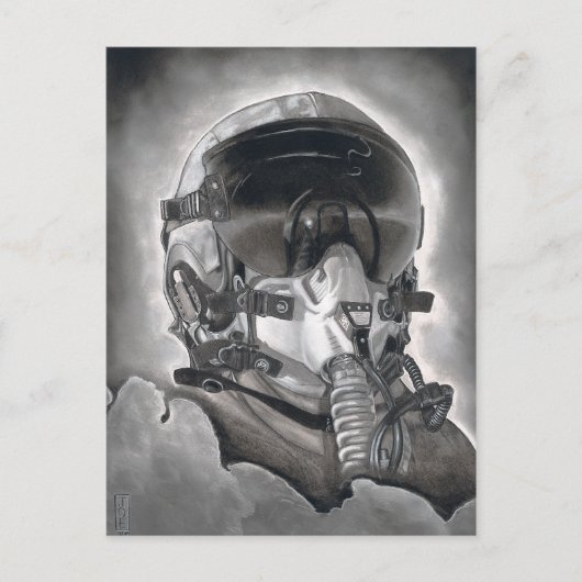 Carte Postale L'aviateur (Devant)