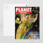 Carte Postale L'aviation a entraîné la galaxie (Devant / Derrière)