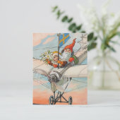 Carte Postale "L'avion de Noël" par Jenny Nystrom (Debout devant)