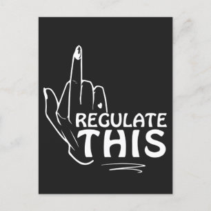 Carte Postale L'Avortement Est La Santé, L'Art Féministe, L'Avor