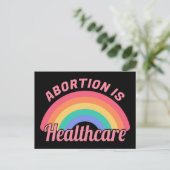 Carte Postale L'avortement est un soin de santé II (Debout devant)