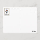 Carte postale Law & Order (Dos)