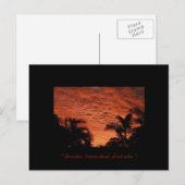 Carte Postale Lawnton Sunset - Customisé (Devant / Derrière)