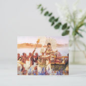 Carte Postale Lawrence Alma Tadema La découverte de Moïse (Debout devant)