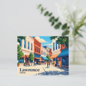Carte Postale Lawrence Kansas (Debout devant)