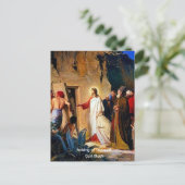 Carte Postale Lazare, Carl Bloch, (Debout devant)