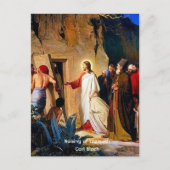 Carte Postale Lazare, Carl Bloch, (Devant)