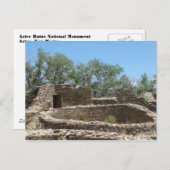 Carte Postale L'Aztèque ruine II (Devant / Derrière)