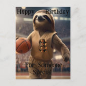 Carte Postale "Lazy Layers : A Sloths Game" Anniversaire (Devant)