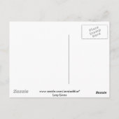 Carte postale Lazy Lions (Dos)