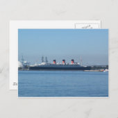 Carte Postale LB Queen Mary (Devant / Derrière)