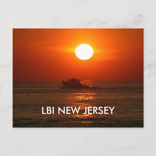 CARTE POSTALE LBI NEW JERSEY (Devant)