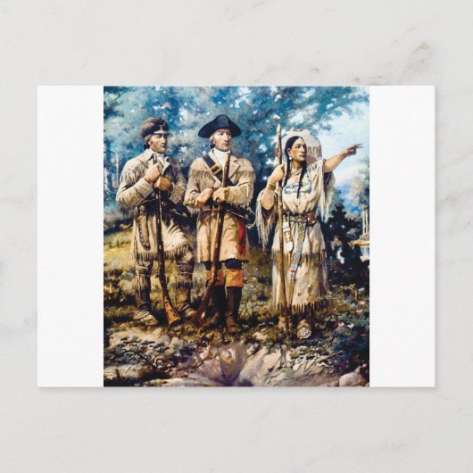 Carte Postale LC et voyage (Devant)