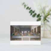 Carte Postale L'Dernier Supper, Léonard de Vinci, 1495-1498 (Debout devant)