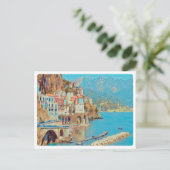Carte Postale ldp ATRANI - Côte d'Amalfi - (Debout devant)