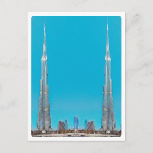 Carte Postale ldp BURJ KHALIFA - Dubaï - (Devant)