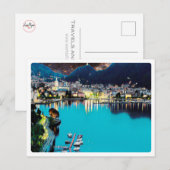 Carte Postale ldp COMO - Lac - Panorama (Devant / Derrière)