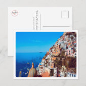 Carte Postale ldp POSITANO - Côte amalfitaine - Panorama (Devant / Derrière)