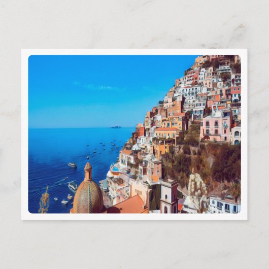 Carte Postale ldp POSITANO - Côte amalfitaine - Panorama (Devant)