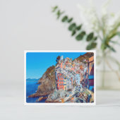 Carte Postale ldp RIOMAGGIORE - Cinque Terre - (Debout devant)