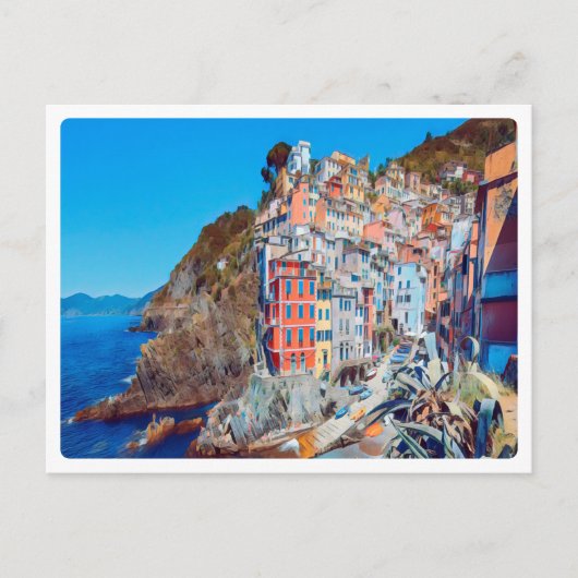 Carte Postale ldp RIOMAGGIORE - Cinque Terre - (Devant)
