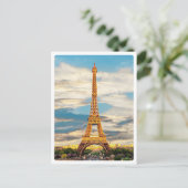 Carte Postale ldp TOUR EIFFEL - Paris - vue (Debout devant)