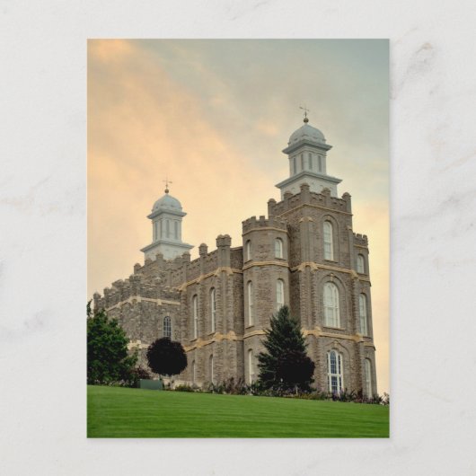 Carte Postale LDS Mormon Temple Logan, Utah (Devant)