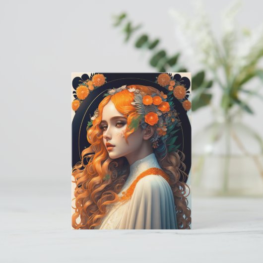 Carte Postale le (Debout devant)