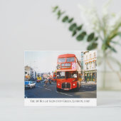 Carte Postale Le 38 Bus à Islington Green au printemps 1997 (Debout devant)