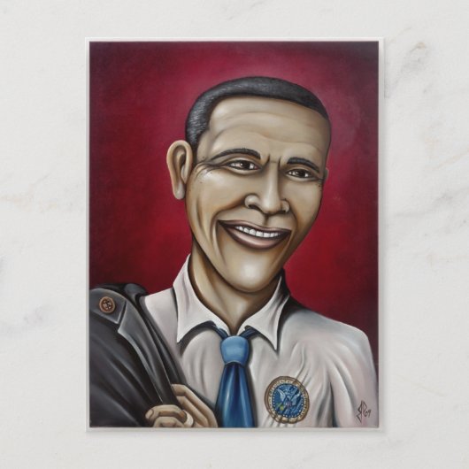 Carte Postale le 44ème (Barack Obama) (Devant)