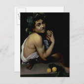 Carte Postale Le Bacchus malade, 1591 (Devant / Derrière)