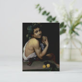 Carte Postale Le Bacchus malade, 1591 (Debout devant)