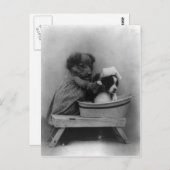 Carte Postale Le Bain (Devant / Derrière)