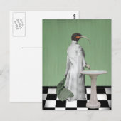 Carte Postale Le bain de la dame (Devant / Derrière)