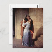 Carte Postale Le baiser (Devant / Derrière)