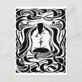 Carte Postale Le baiser (Devant)