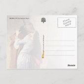 Carte Postale Le baiser (Dos)